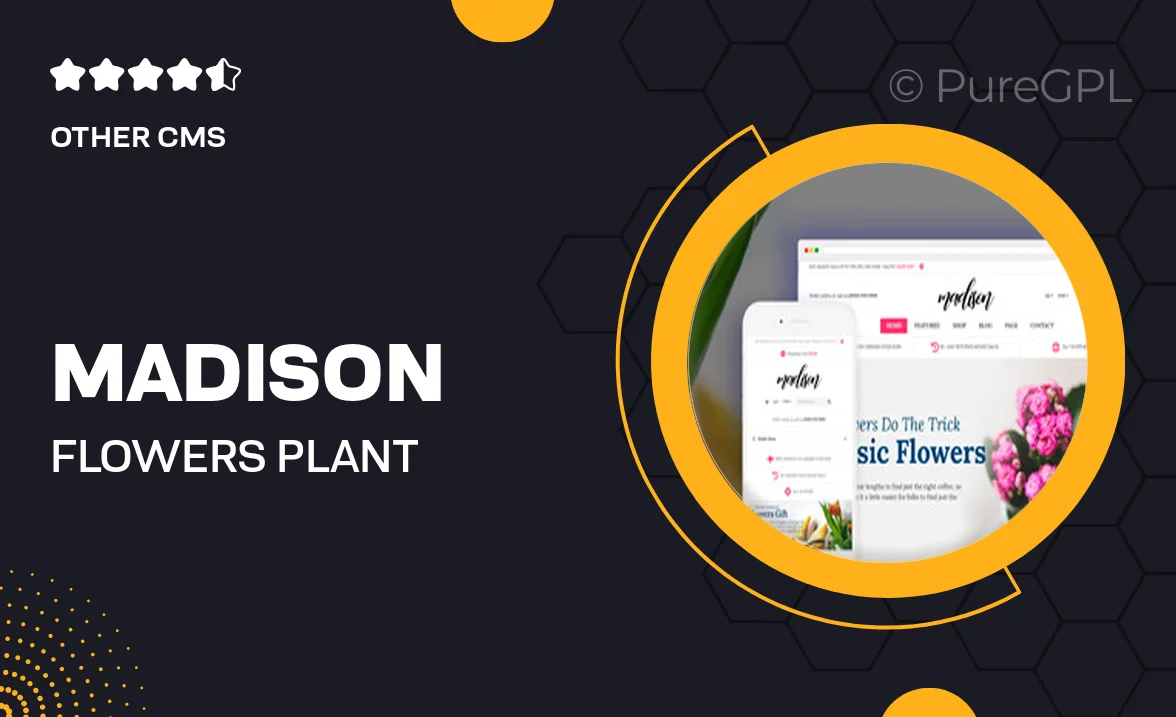 Madison – Flowers, Plant, Gardening Shopify Theme