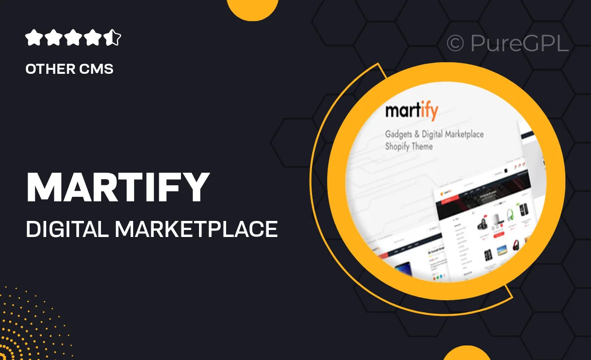 Martify – Digital Marketplace Shopify Theme