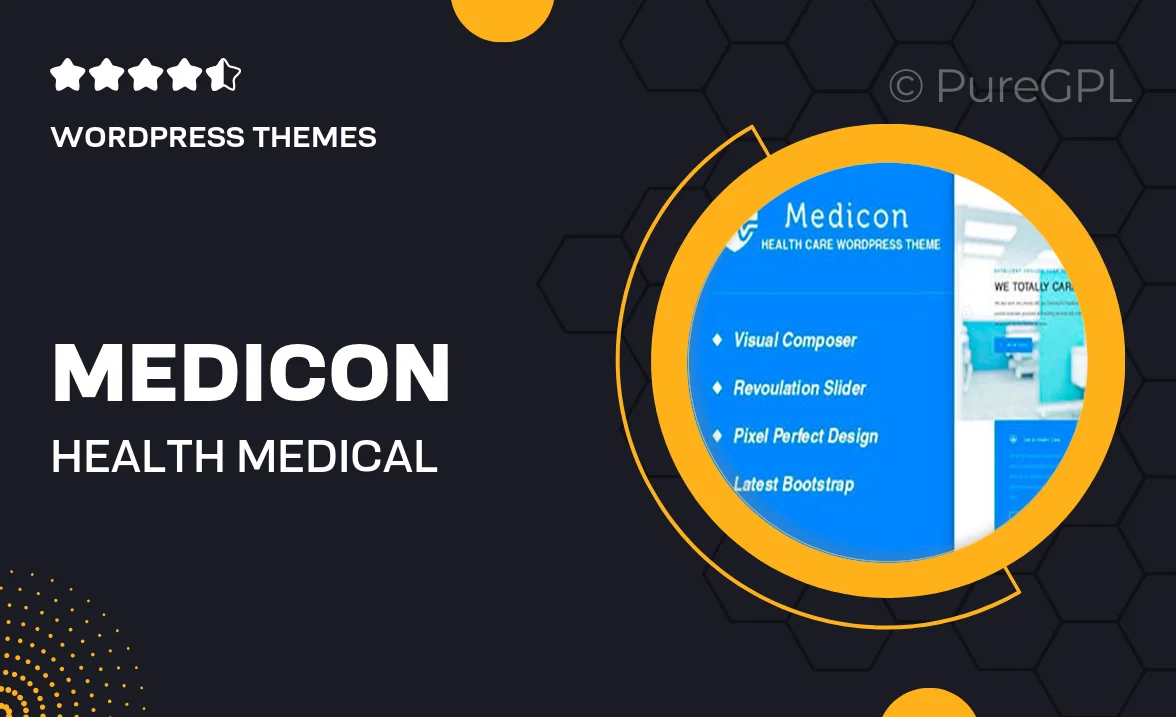 Medicon – Health & Medical WordPress Theme