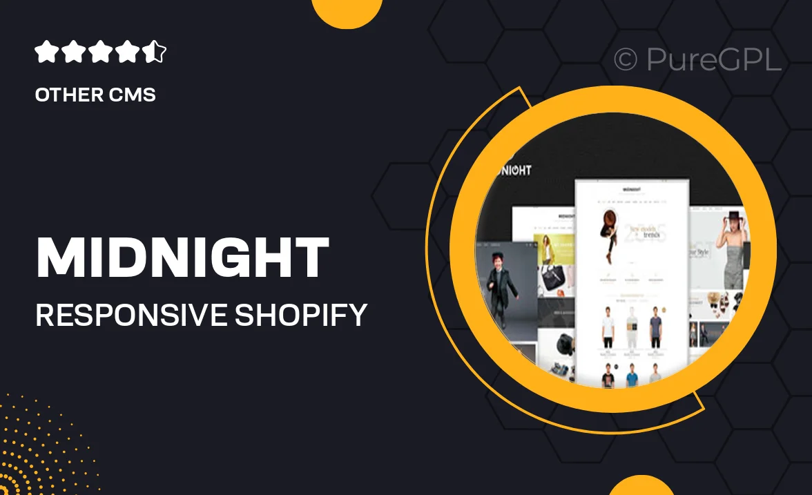 Midnight | Responsive Shopify Theme