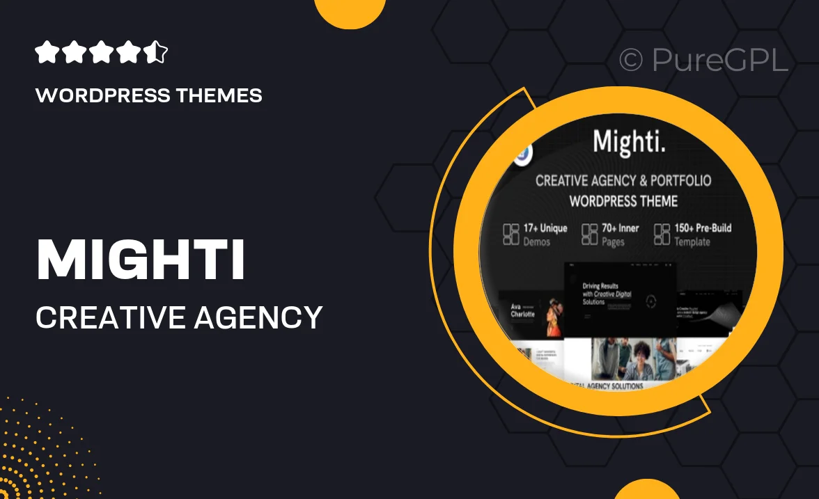 Mighti – Creative Agency & Portfolio WordPress Theme