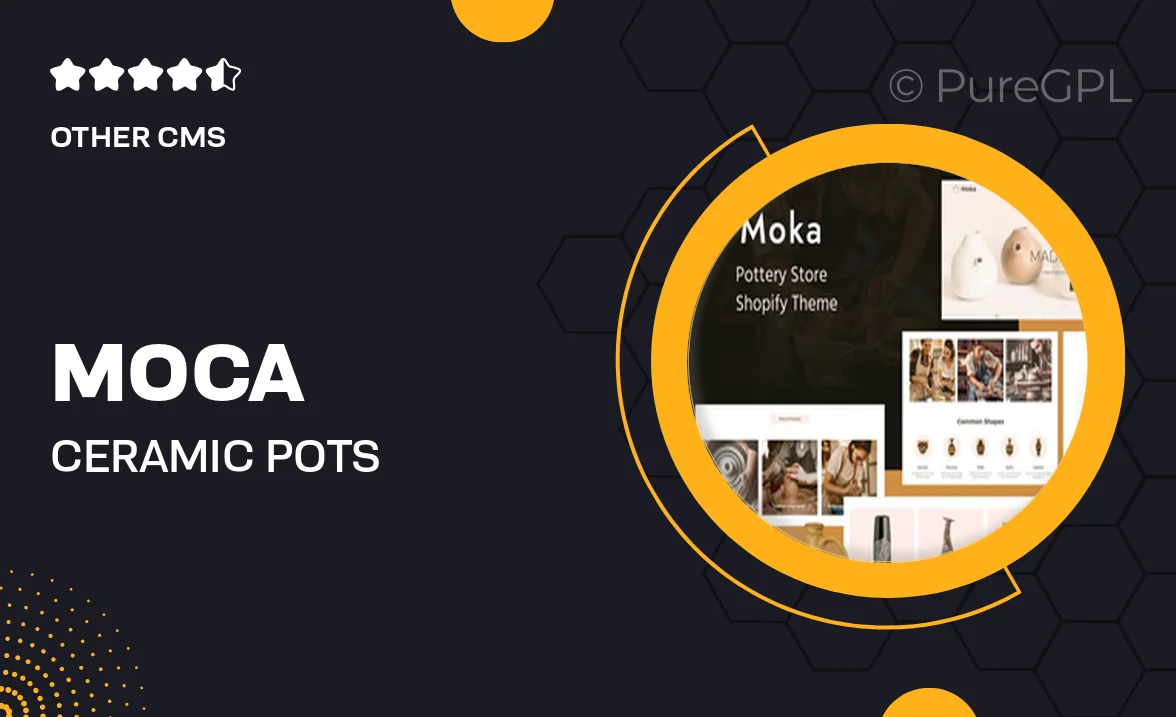 Moca – Ceramic Pots, Handmade Artist Shopify Theme