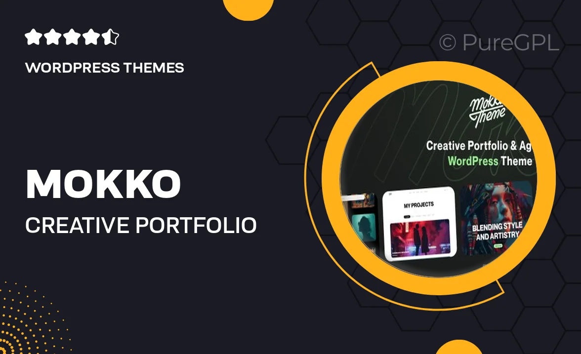 Mokko – Creative Portfolio & Agency WordPress Theme