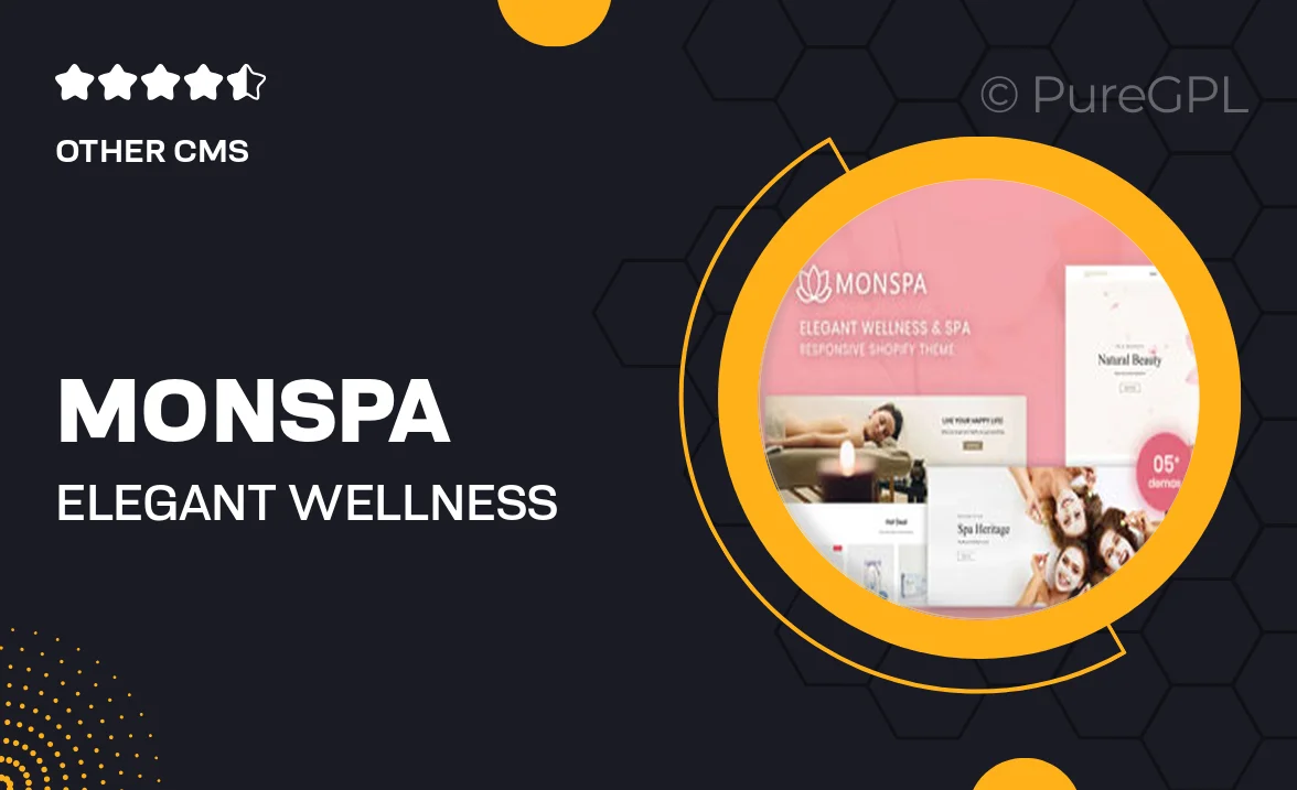 Monspa – Elegant Wellness & Spa Shopify Theme