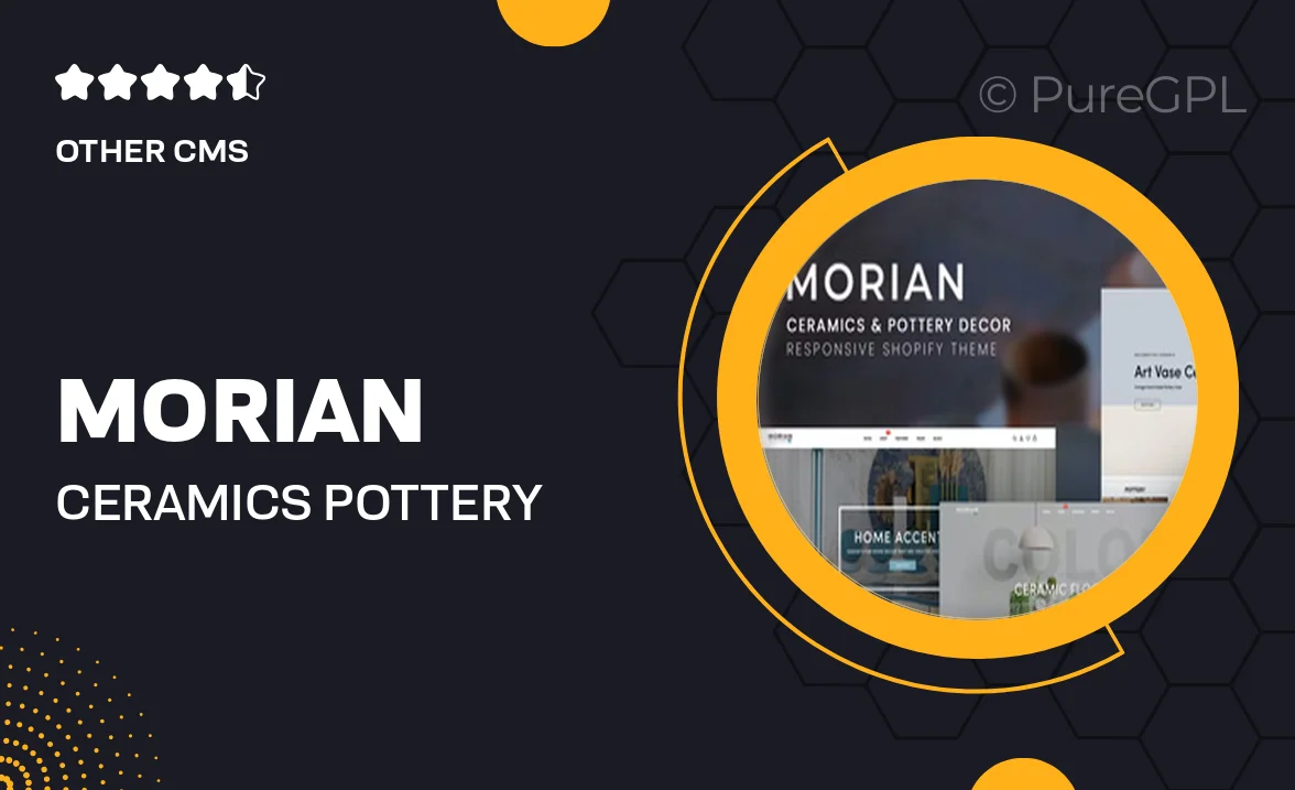 Morian – Ceramics & Pottery Decor Shopify Theme