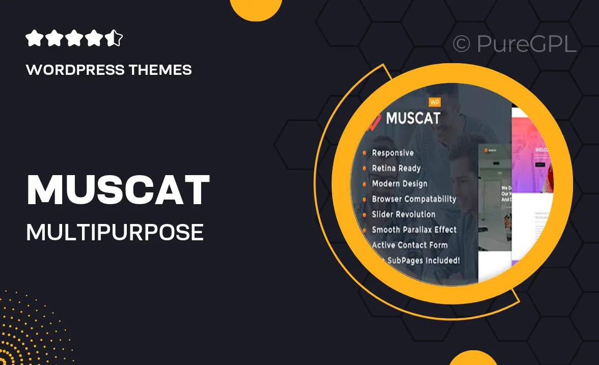 Muscat – Multipurpose WordPress Theme