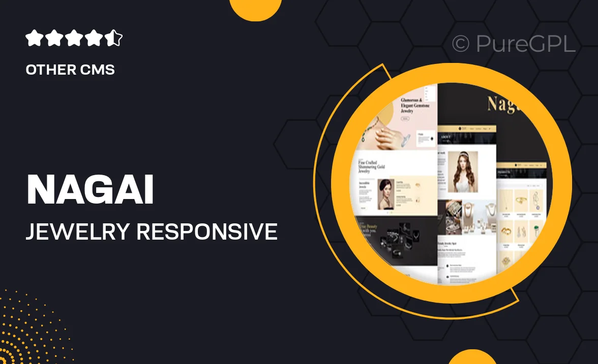 Nagai – Jewelry Responsive Shopify Theme