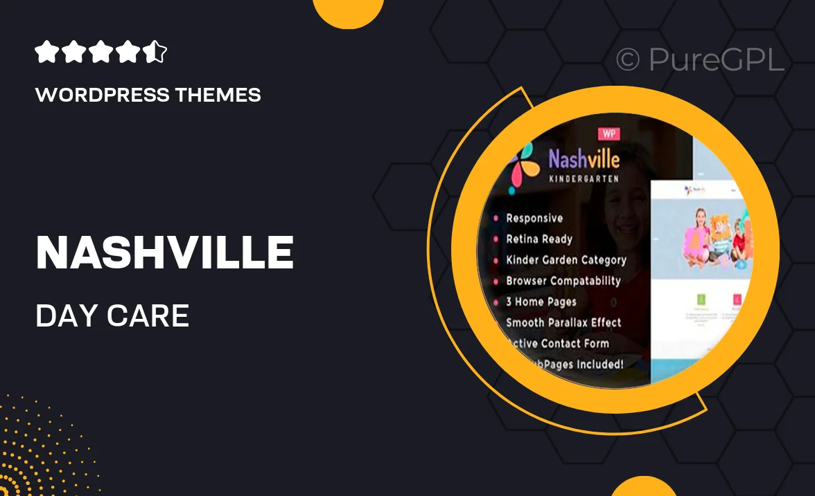 Nashville – Day Care & Kindergarten School WordPress Theme