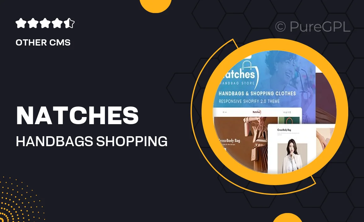 Natches – Handbags & Shopping Clothes Responsive Shopify 2.0 Theme