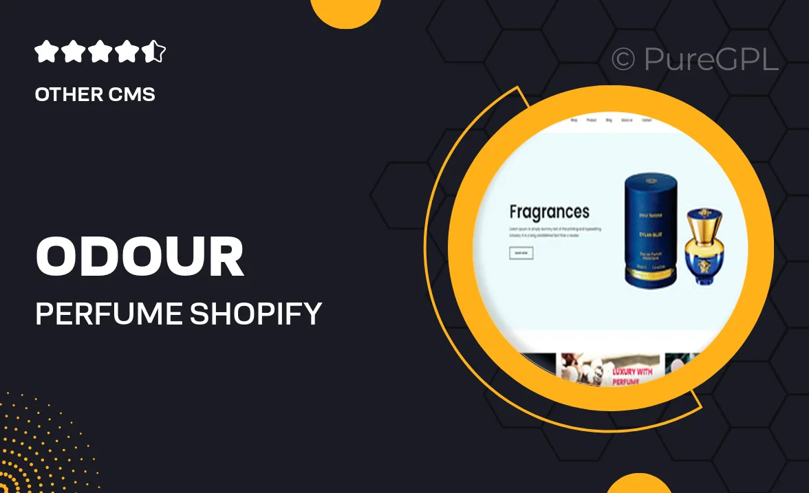 Odour – Perfume Shopify Theme