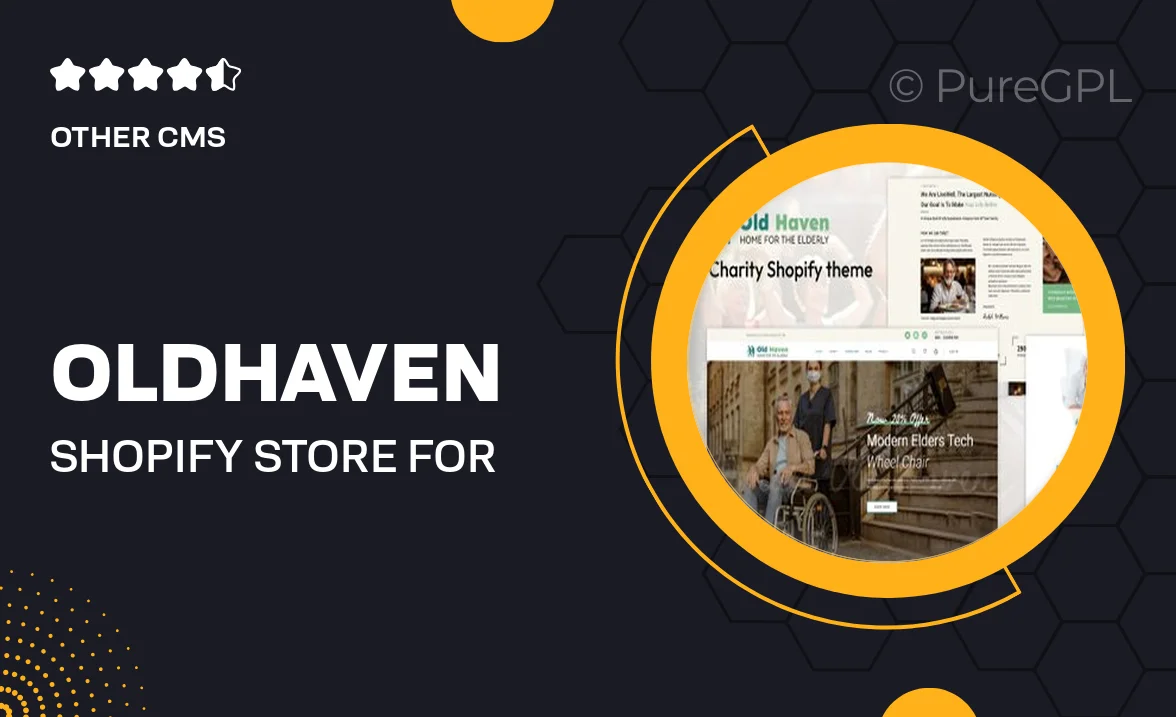 OldHaven – Shopify Store for Old Age Home Medical Equipments