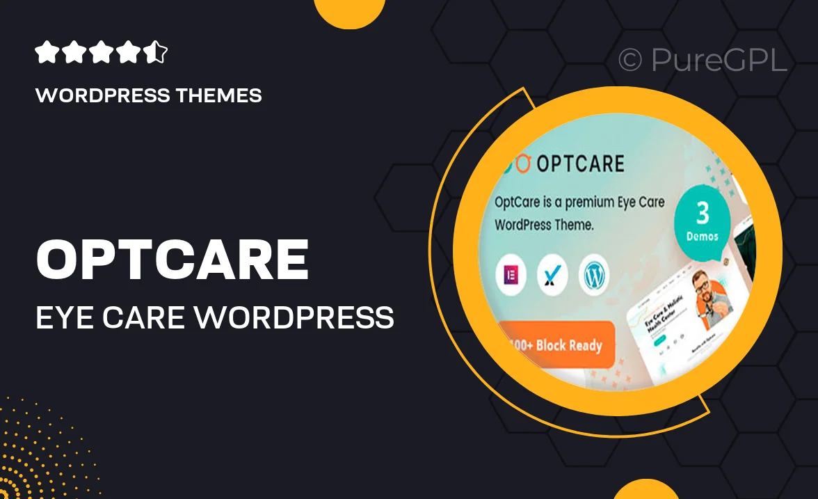 Optcare – Eye Care WordPress Theme +RTL