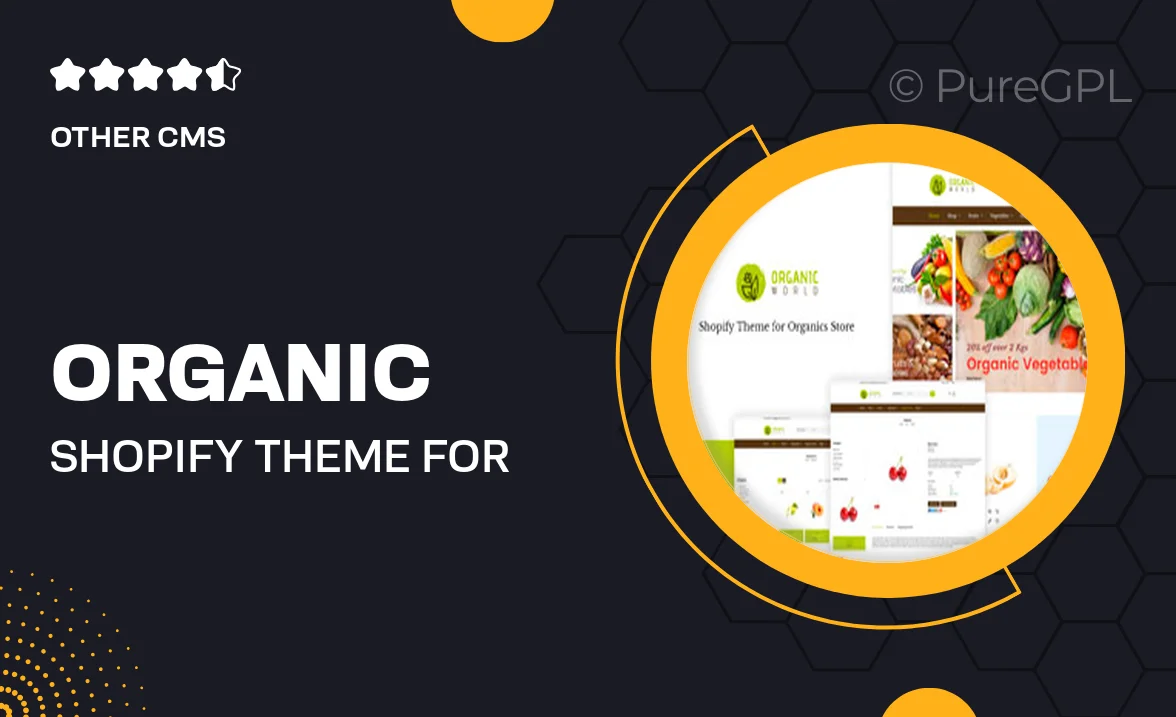 Organic | Shopify Theme For Organics Store