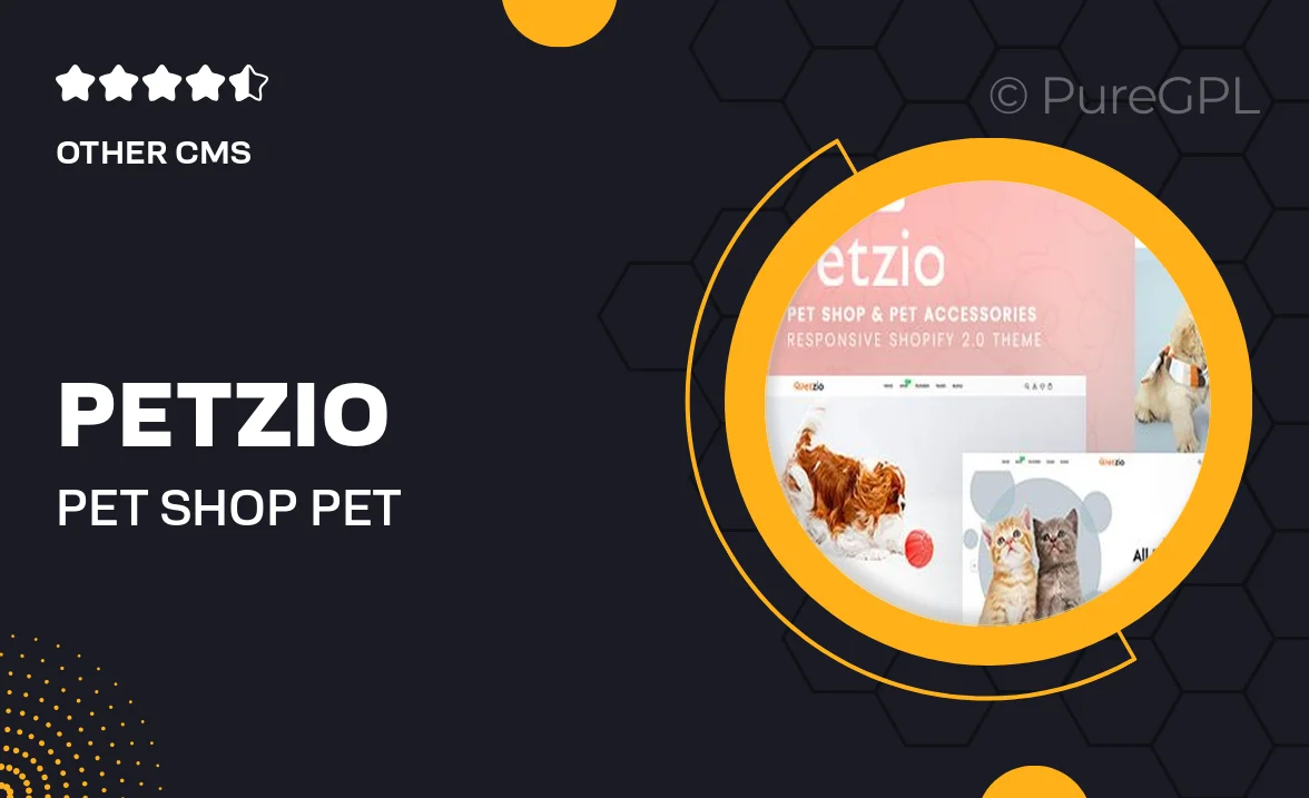 Petzio – Pet Shop & Pet Accessories Responsive Shopify 2.0 Theme