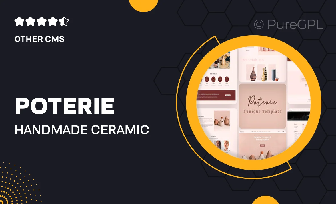 Poterie – Handmade, Ceramic Artist Shopify Theme