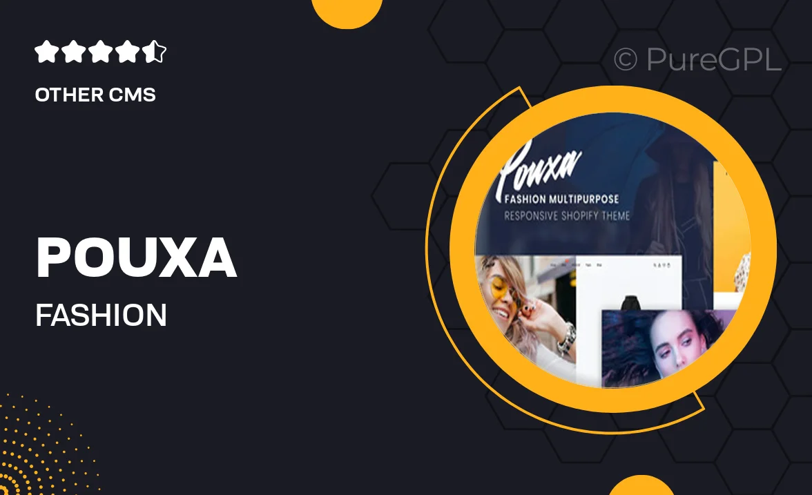 Pouxa | Fashion Multipurpose Shopify Theme