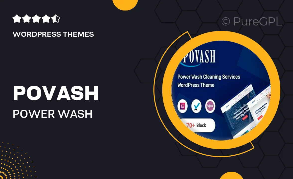 Povash – Power Wash WordPress Theme + RTL