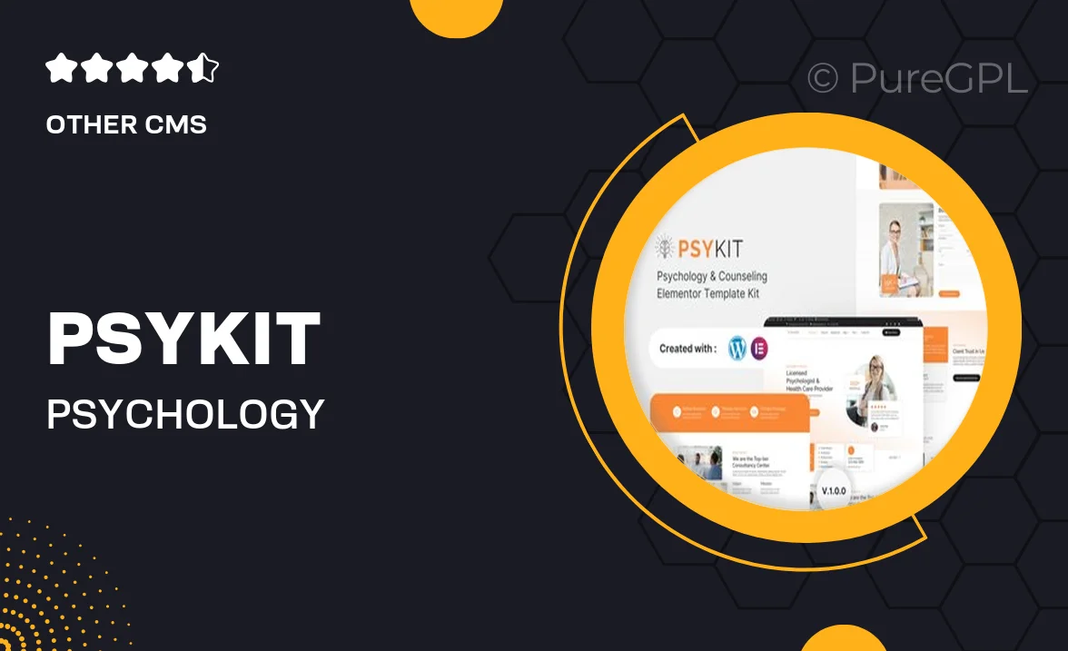 Psykit – Psychology & Counseling Elementor Template Kit