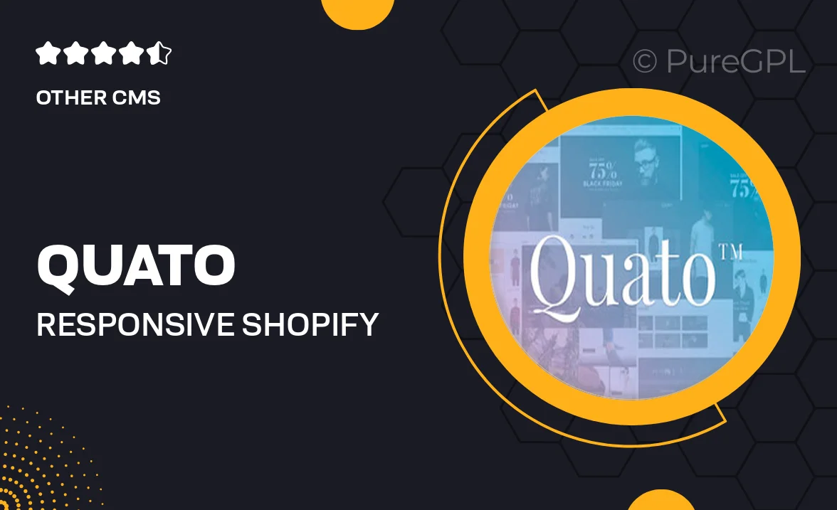 Quato | Responsive Shopify Theme