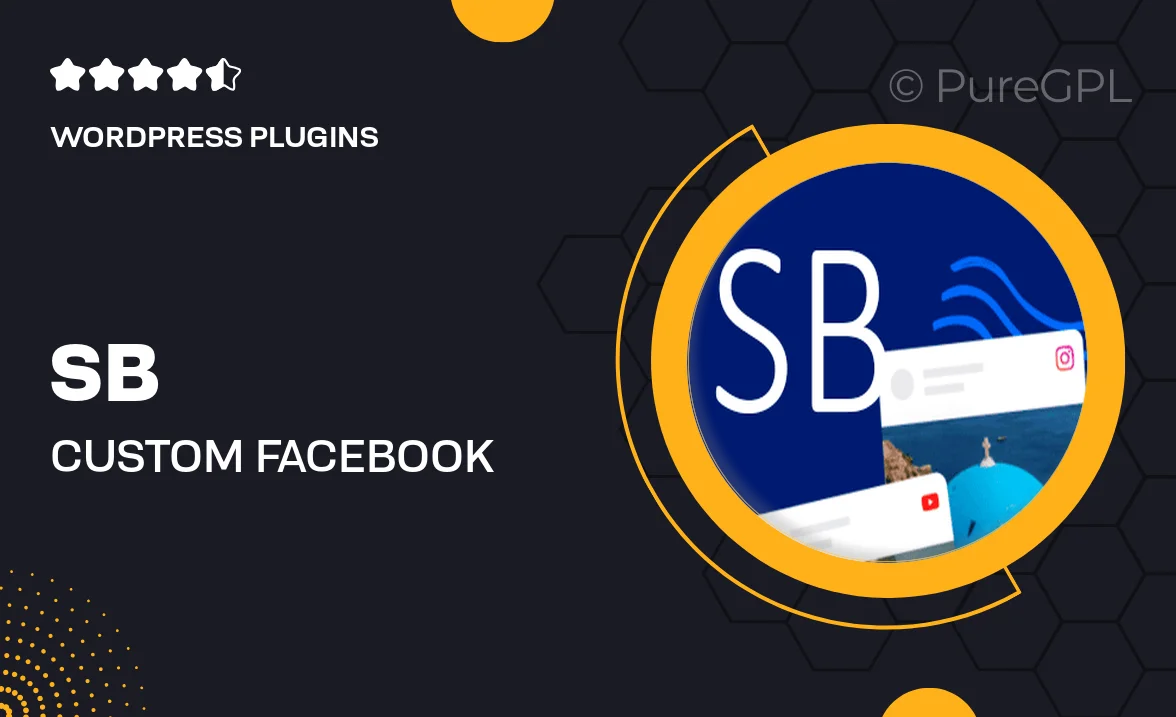 SB | Custom Facebook Feed Pro – Album