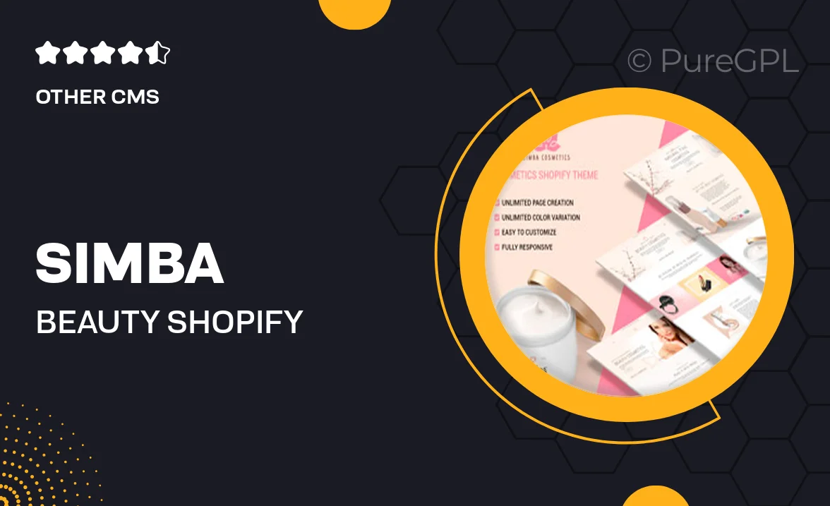 Simba Beauty – Shopify Beauty Theme