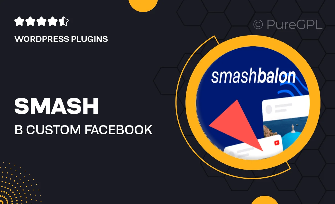 Smash B. | Custom Facebook Feed Pro