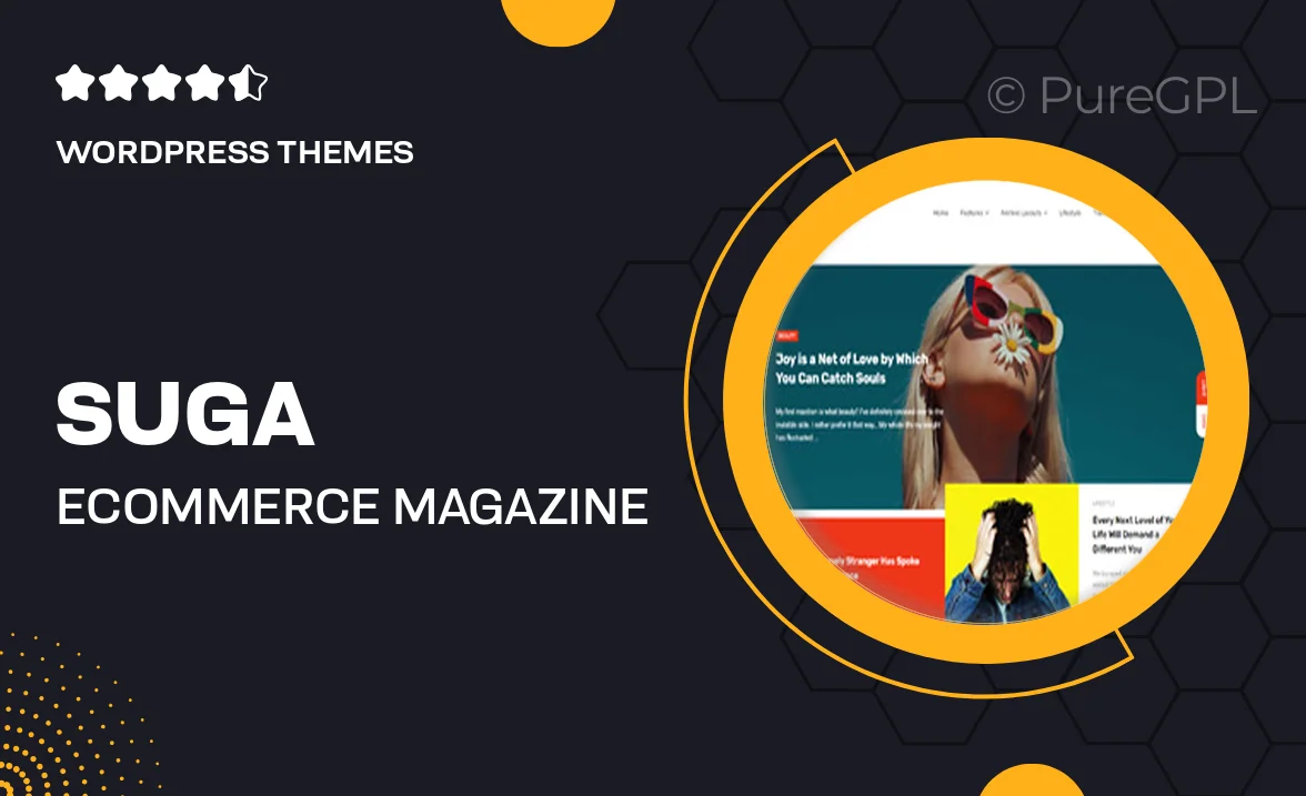 Suga – Ecommerce Magazine WordPress Theme