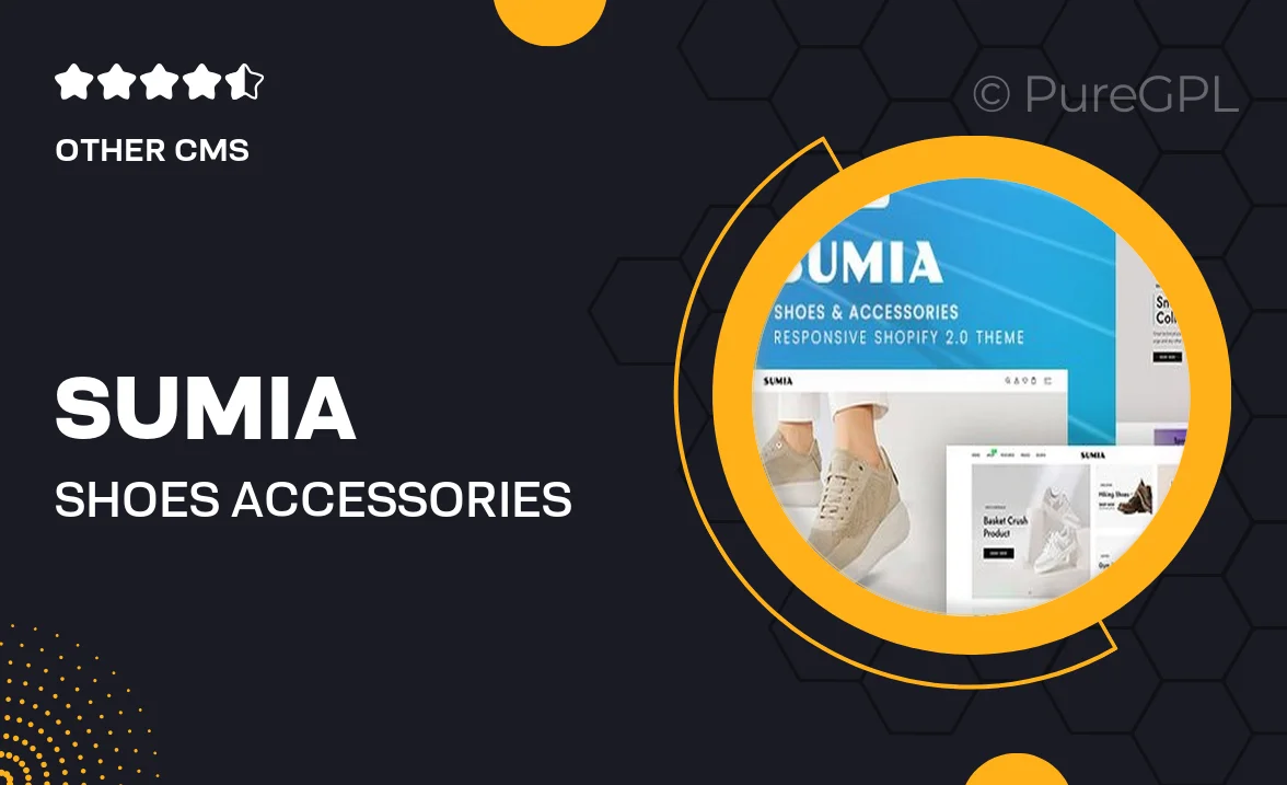 Sumia – Shoes & Accessories Responsive Shopify 2.0 Theme