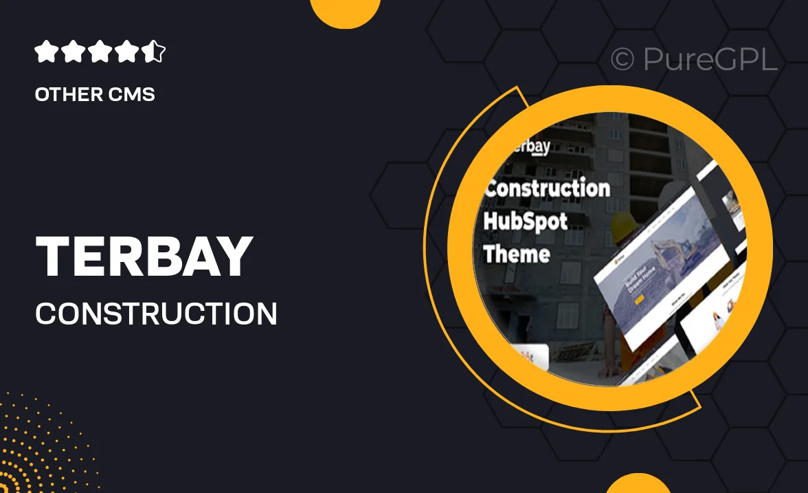 Terbay – Construction HubSpot Shopify Theme