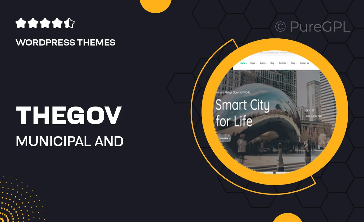 TheGov – Municipal and Government WordPress Theme