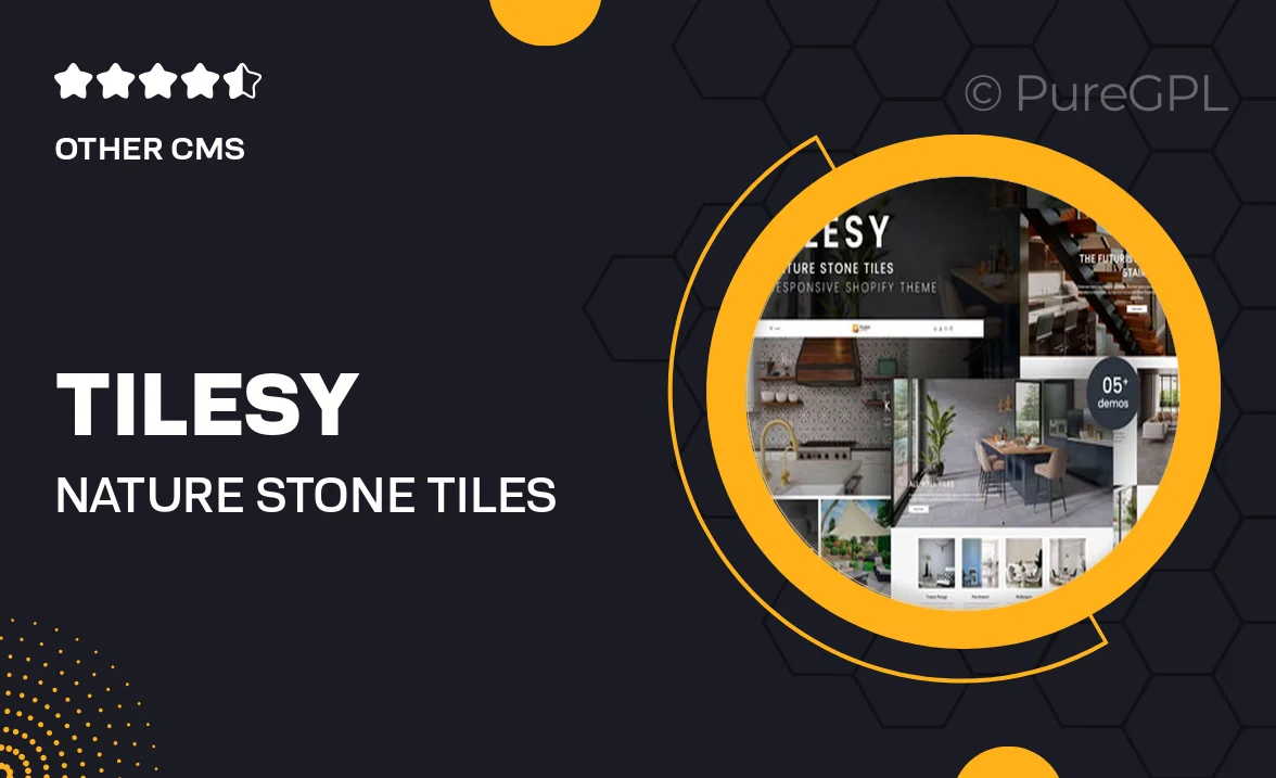 Tilesy – Nature Stone Tiles Shopify Theme