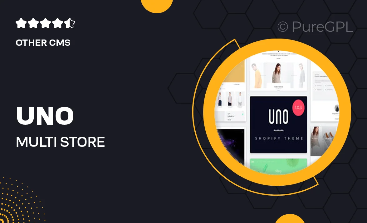 UNO – Multi Store Responsive Shopify Theme