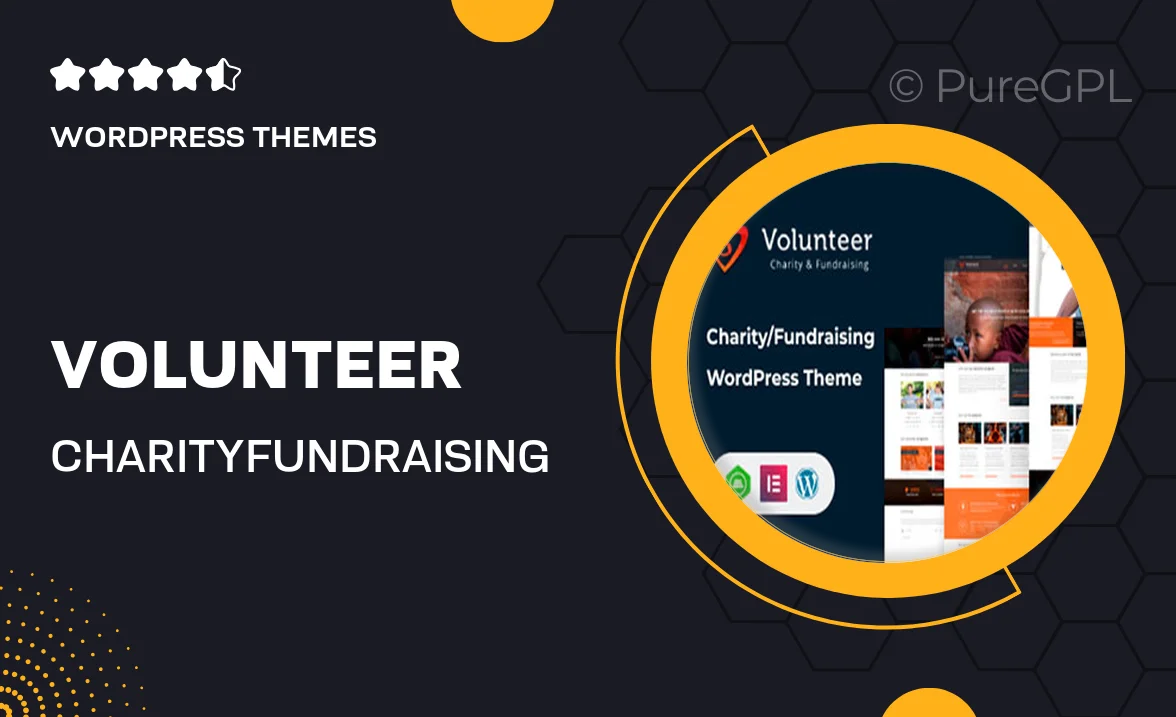 Volunteer – Charity/Fundraising WordPress Theme