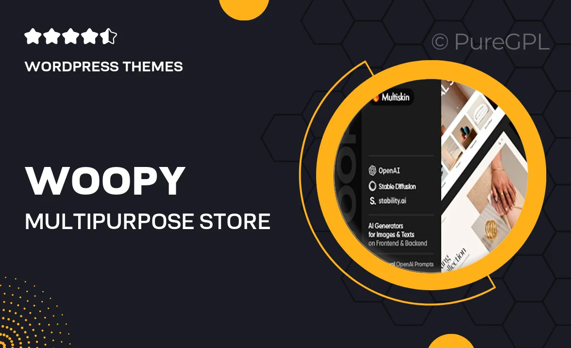 Woopy – Multipurpose Store WooCommerce WordPress Shop Theme