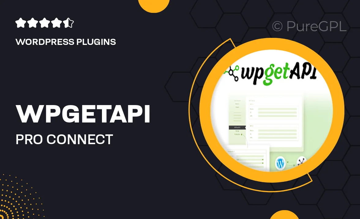 WPGetAPI Pro | Connect WordPress to External API’s