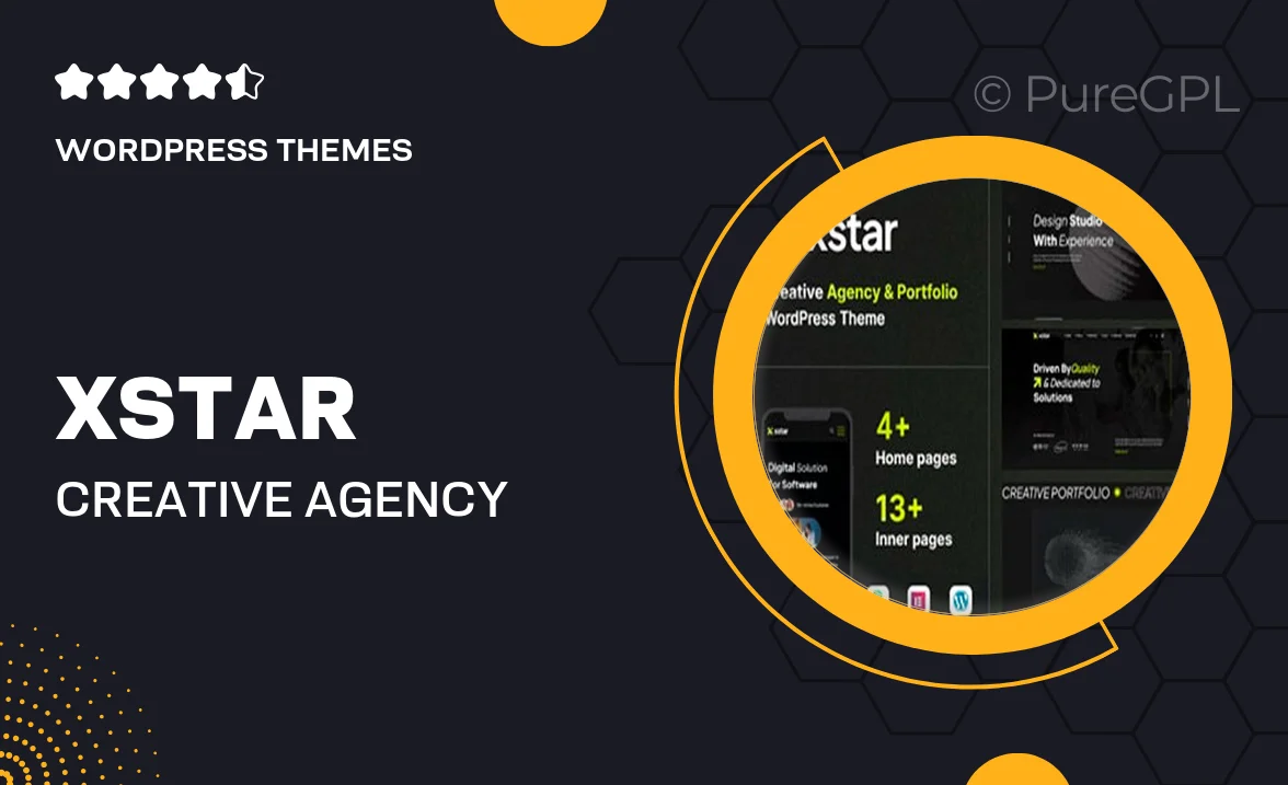 Xstar – Creative Agency & Portfolio WordPress Theme