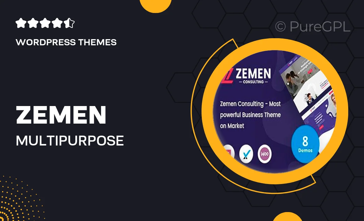 Zemen – Multi-Purpose Consulting Business WordPress Theme + RTL