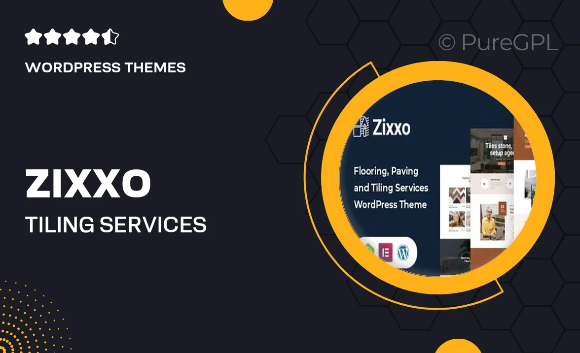 Zixxo – Tiling Services WordPress Theme