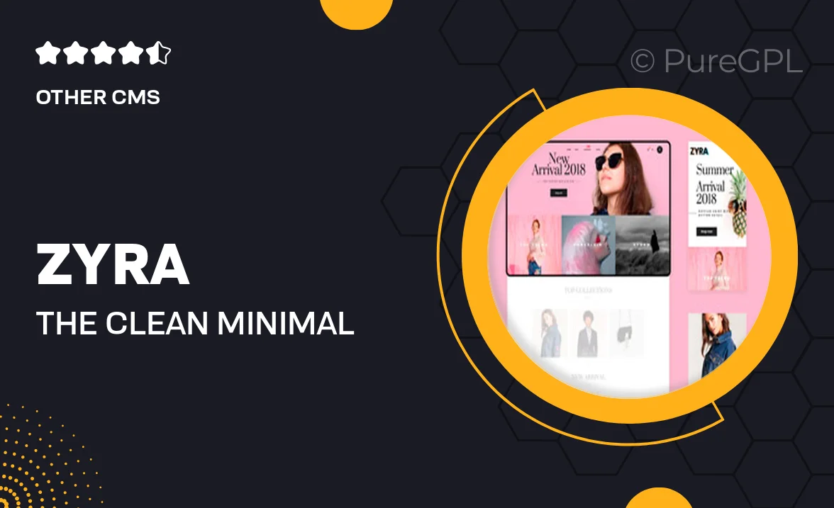 Zyra – The Clean, Minimal Shopify Theme