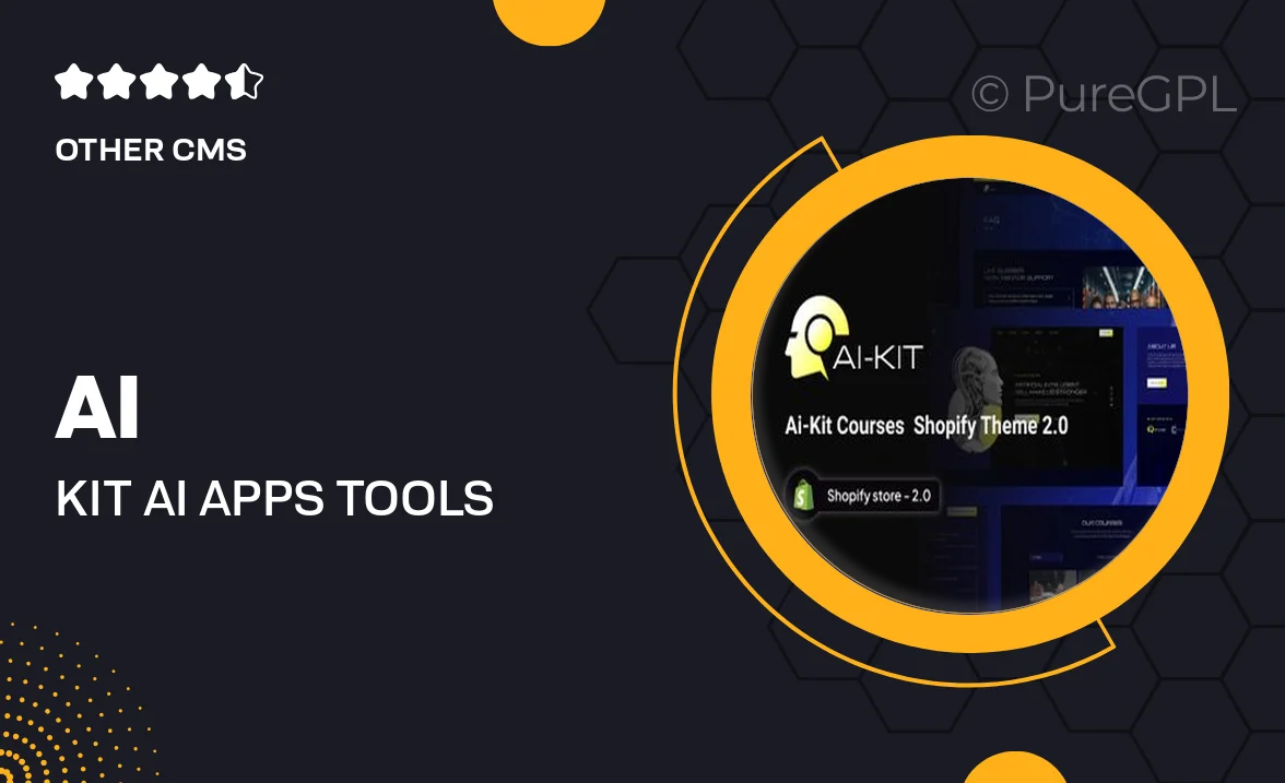 Ai Kit – AI Apps, Tools & Games Shopify Store