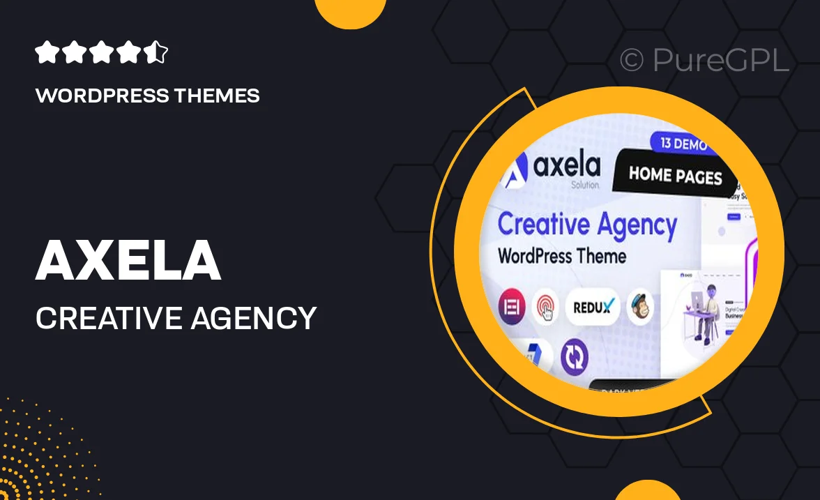 Axela – Creative Agency & Portfolio WordPress Theme