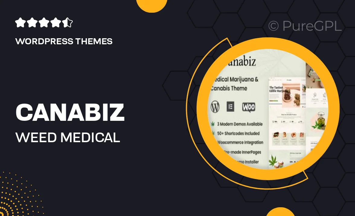 Canabiz – Weed Medical Marijuana, Cannabis Shop Theme