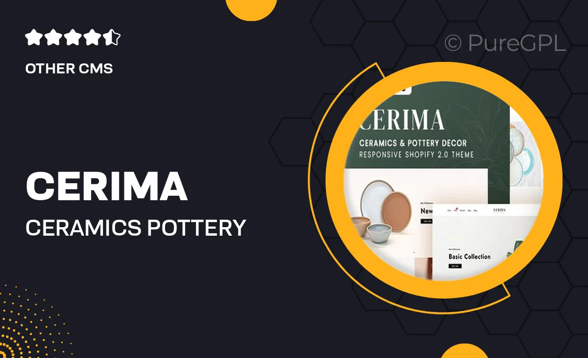 Cerima – Ceramics & Pottery Decor Shopify 2.0 Theme