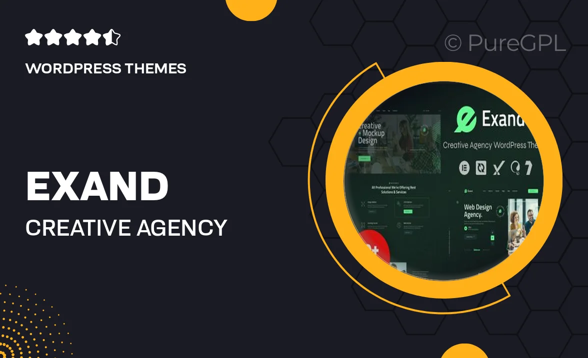 Exand – Creative Agency WordPress Theme