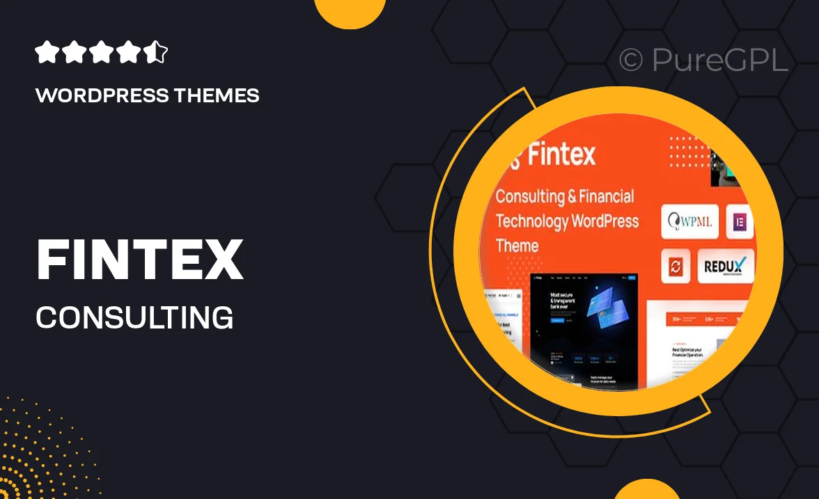 Fintex – Consulting Corporate WordPress Theme