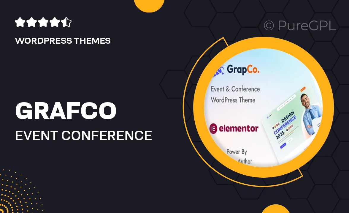 Grafco – Event Conference WordPress Theme