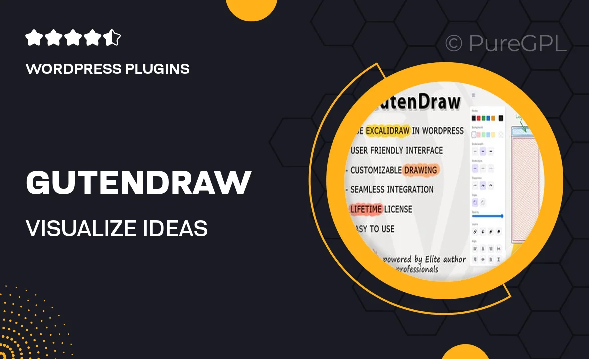 GutenDraw – Visualize Ideas with Excalidraw in WordPress