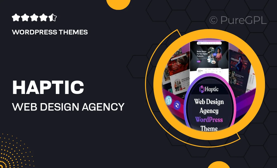 Haptic – Web Design Agency WordPress Theme