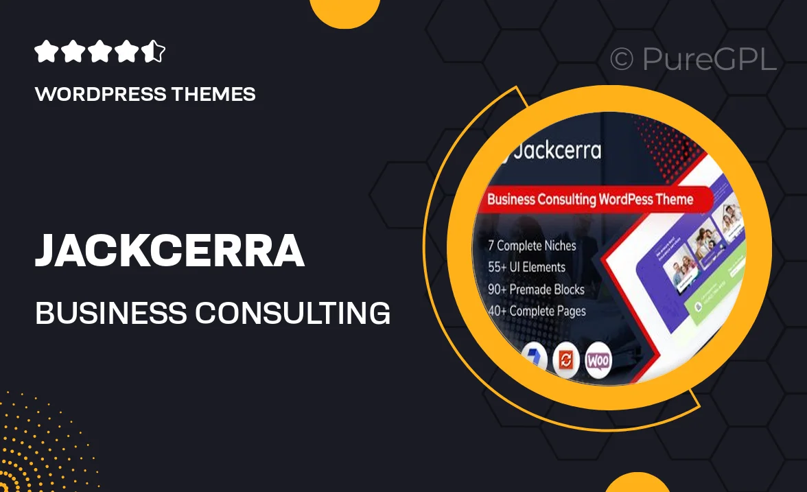 Jackcerra – Business Consulting WordPress Theme