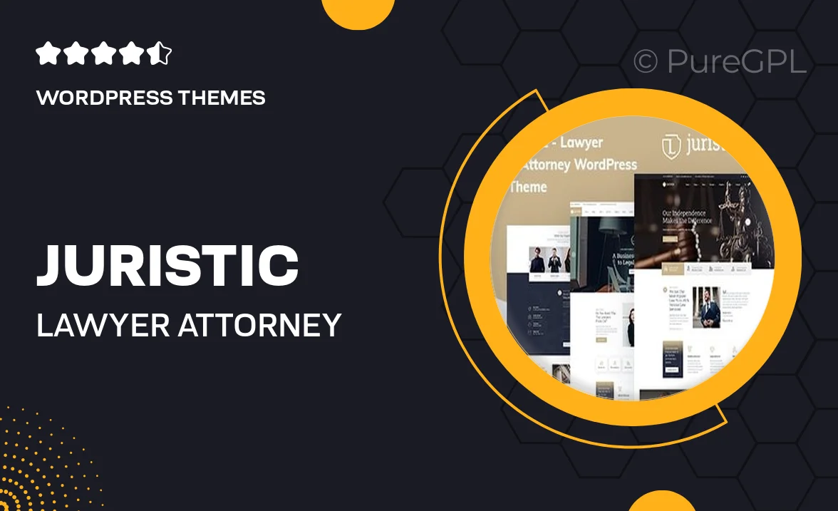 Juristic – Lawyer & Attorney WordPress Theme